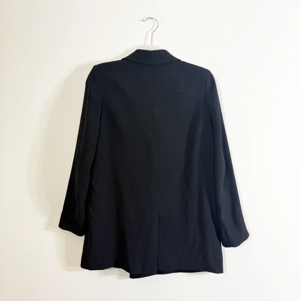 Madewell Caldwell Double-Breasted Blazer Black Small